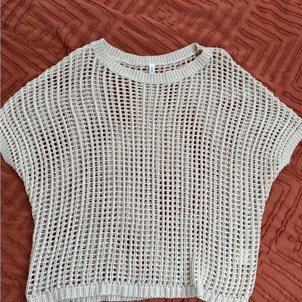 Knitted Swim Coverup